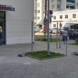 Обустройство входа в ПВЗ